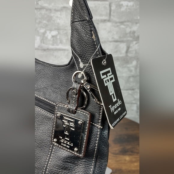 Tignanello Pebbled Leather Shoulder Bag - Picture 5 of 10